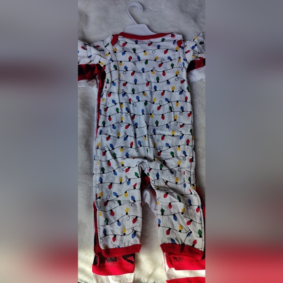 Hudson Baby; Set of 3 Holiday Coveralls size 3-6 months - Picture 4 of 4